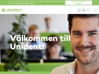 Desktop screenshot for unident.se