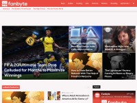 Desktop screenshot for fanbyte.com