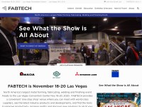 Desktop screenshot for fabtechexpo.com