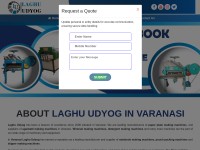 Desktop screenshot for laghuudyogindia.com