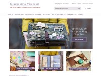 Desktop screenshot for scrapbooking-warehouse.com