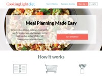 Desktop screenshot for cookinglightdiet.com
