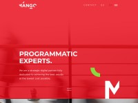 Desktop screenshot for mangomediaads.com