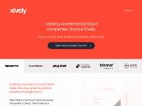 Desktop screenshot for xively.com