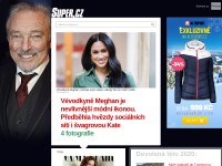 Desktop screenshot for super.cz