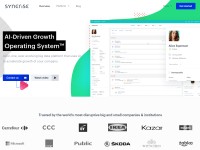 Desktop screenshot for synerise.com