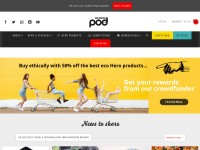 Desktop screenshot for mygreenpod.com