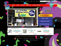 Desktop screenshot for louisianalottery.com