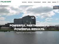 Desktop screenshot for nucor.com