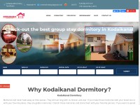 Desktop screenshot for kodaikanaldormitory.com