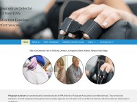 Desktop screenshot for lie-detector-tests.com