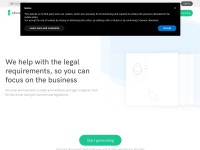 Desktop screenshot for iubenda.com