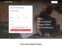 Desktop screenshot for victoriahearts.com