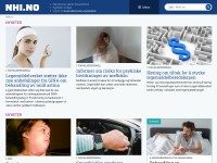 Desktop screenshot for nhi.no