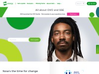 Desktop screenshot for ovoenergy.com