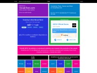 Desktop screenshot for vocabtest.com