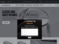 Desktop screenshot for cobragolf.com