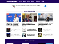Desktop screenshot for radio.com