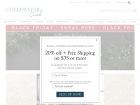 Desktop screenshot for coldwatercreek.com