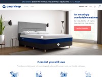 Desktop screenshot for amerisleep.com