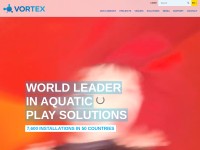 Desktop screenshot for vortex-intl.com