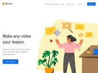 Desktop screenshot for edpuzzle.com