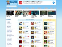 Desktop screenshot for hackedonlinegames.com
