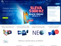 Desktop screenshot for o2.cz