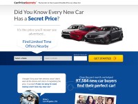 Desktop screenshot for carpricesecrets.com
