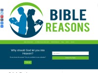 Desktop screenshot for biblereasons.com