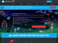 Desktop screenshot for nodecraft.com
