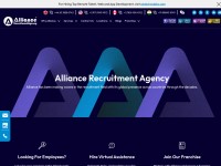 Desktop screenshot for alliancerecruitmentagency.com