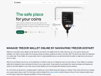 Screenshot of tregoriostart.com