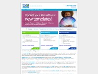 Desktop screenshot for 50megs.com