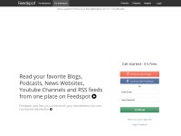 Desktop screenshot for feedspot.com