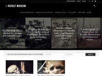 Desktop screenshot for theoccultmuseum.com