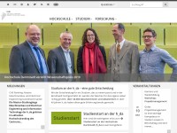 Desktop screenshot for h-da.de