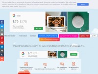 Desktop screenshot for onlinedoctranslator.com