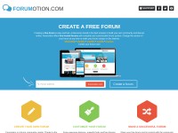 Desktop screenshot for forumotion.com
