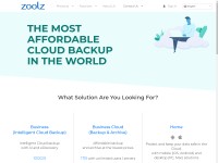 Desktop screenshot for zoolz.com