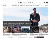 Desktop screenshot for hauteliving.com