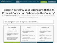 Desktop screenshot for backgroundchecks.com