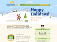 Desktop screenshot for easyhits4u.com