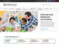 Desktop screenshot for cambridgeinternational.org