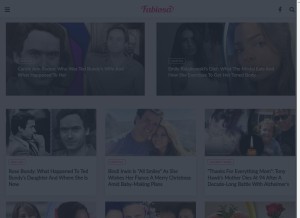 How fabiosa.com looks like on a tablet such as an iPad.