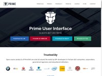 Desktop screenshot for primefaces.org