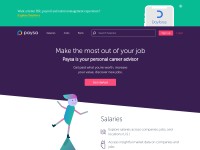 Desktop screenshot for paysa.com