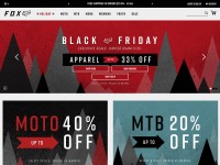 Desktop screenshot for foxracing.com