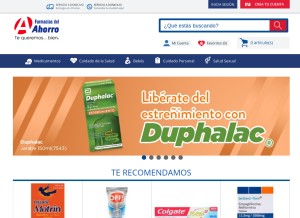 How fahorro.com looks like on a tablet such as an iPad.