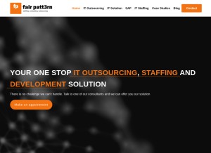 How fairpattern.com looks like on a tablet such as an iPad.
